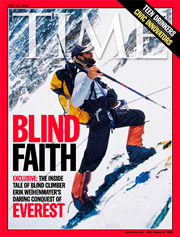 Erik Weihenmayer, blind athlete, guest on the Mental Game TV Show